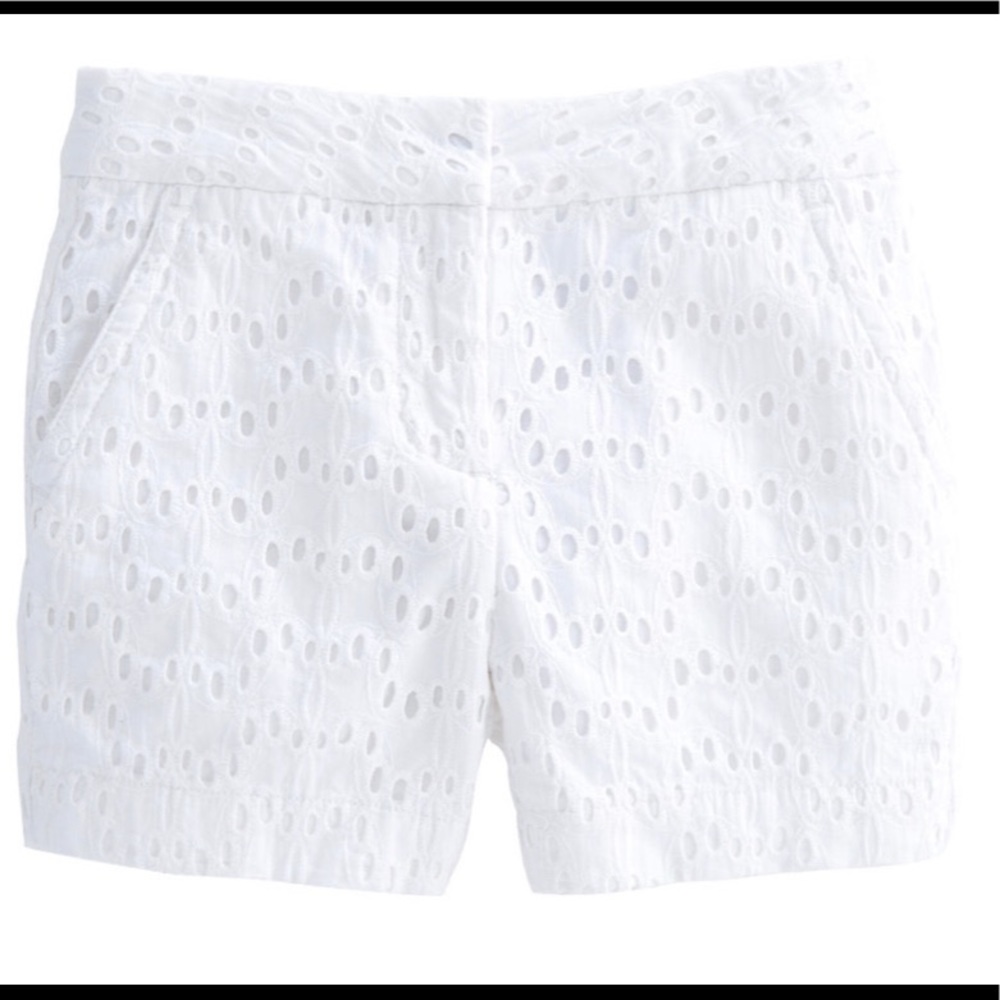 Vineyard Vines Girls Eyelet Boulevard Shorts Sz 14